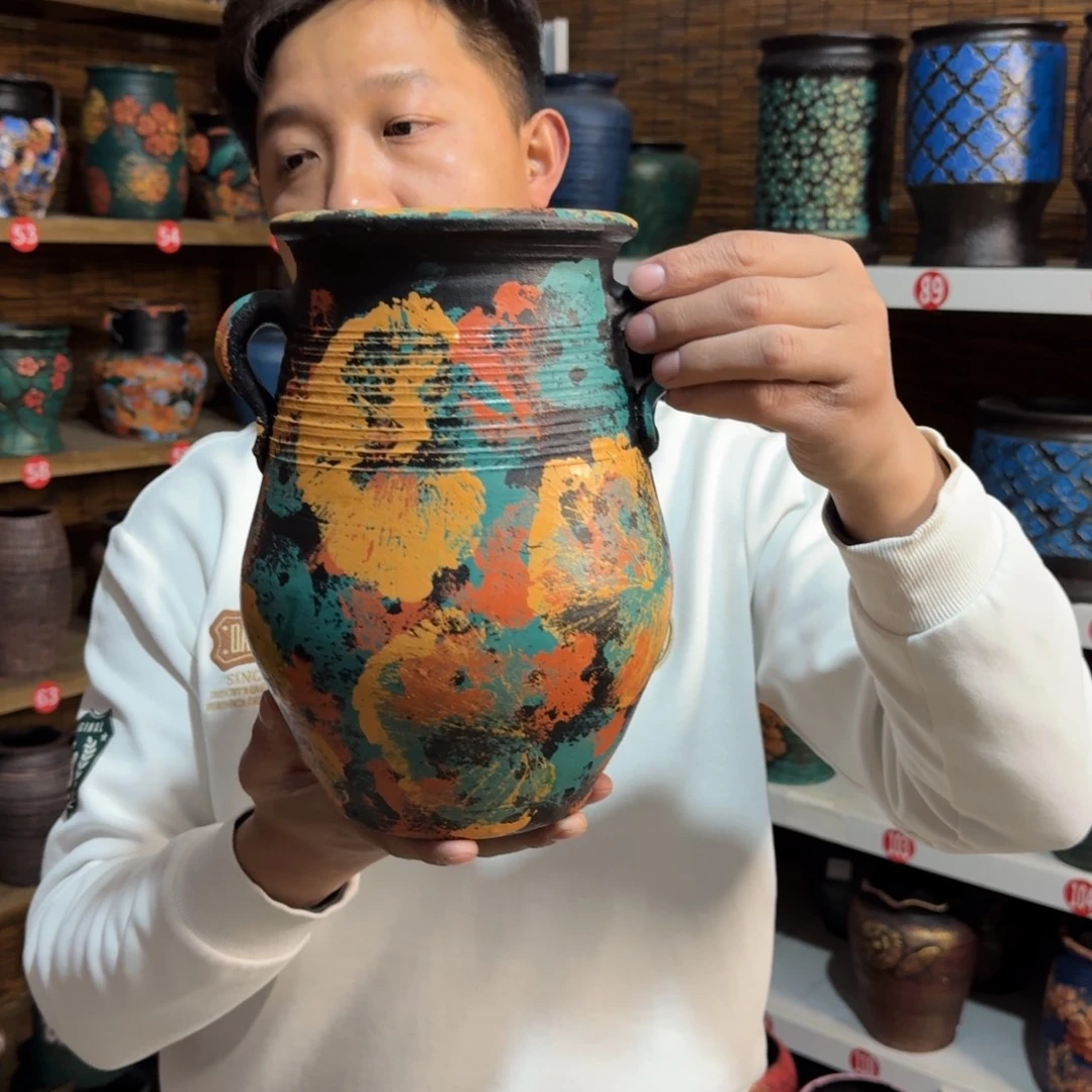 带孔高端浮雕花盆炸炸炸