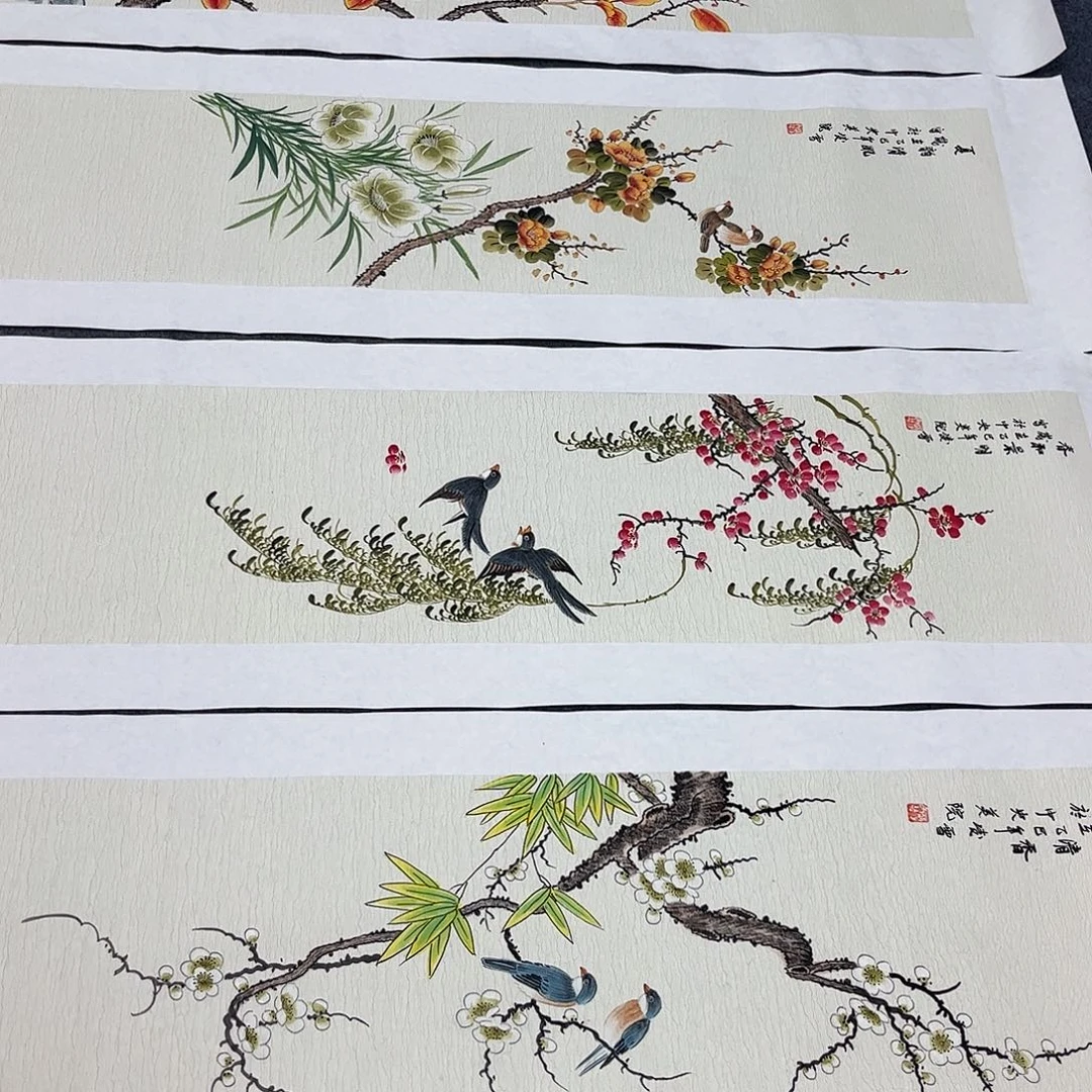 国画宣纸国画纯手绘作品
