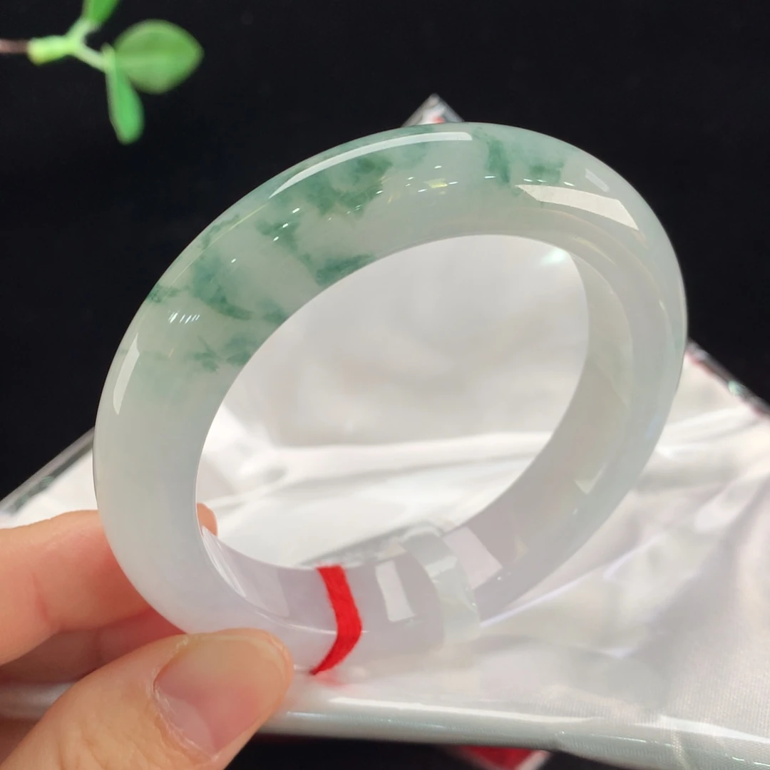 翡翠未镶嵌手镯0034