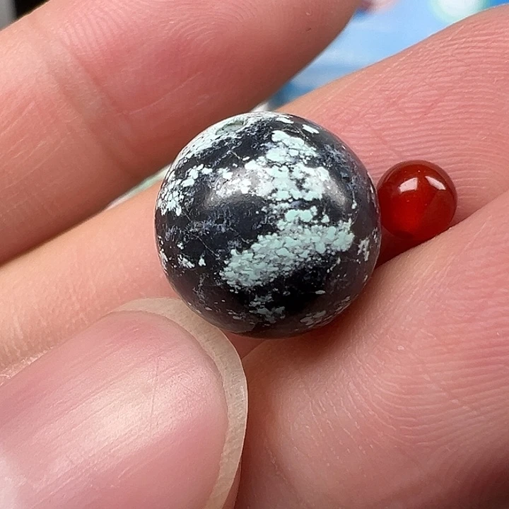 南红玛瑙未镶嵌配饰卡12.1