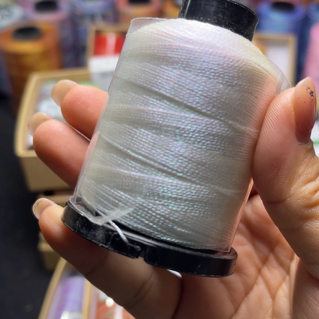 腈纶6股幻彩股40克本白