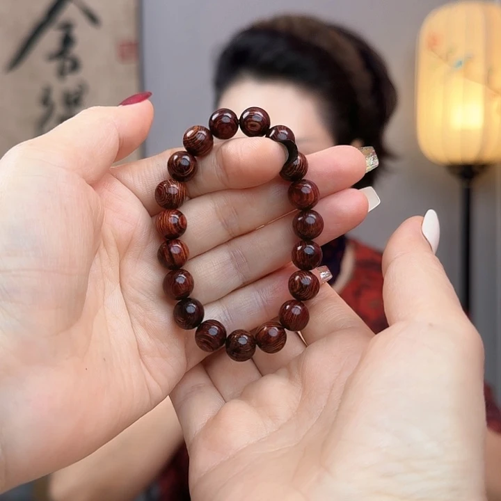 降真香手串/手链兔*子海南降真香木本单圈1.0