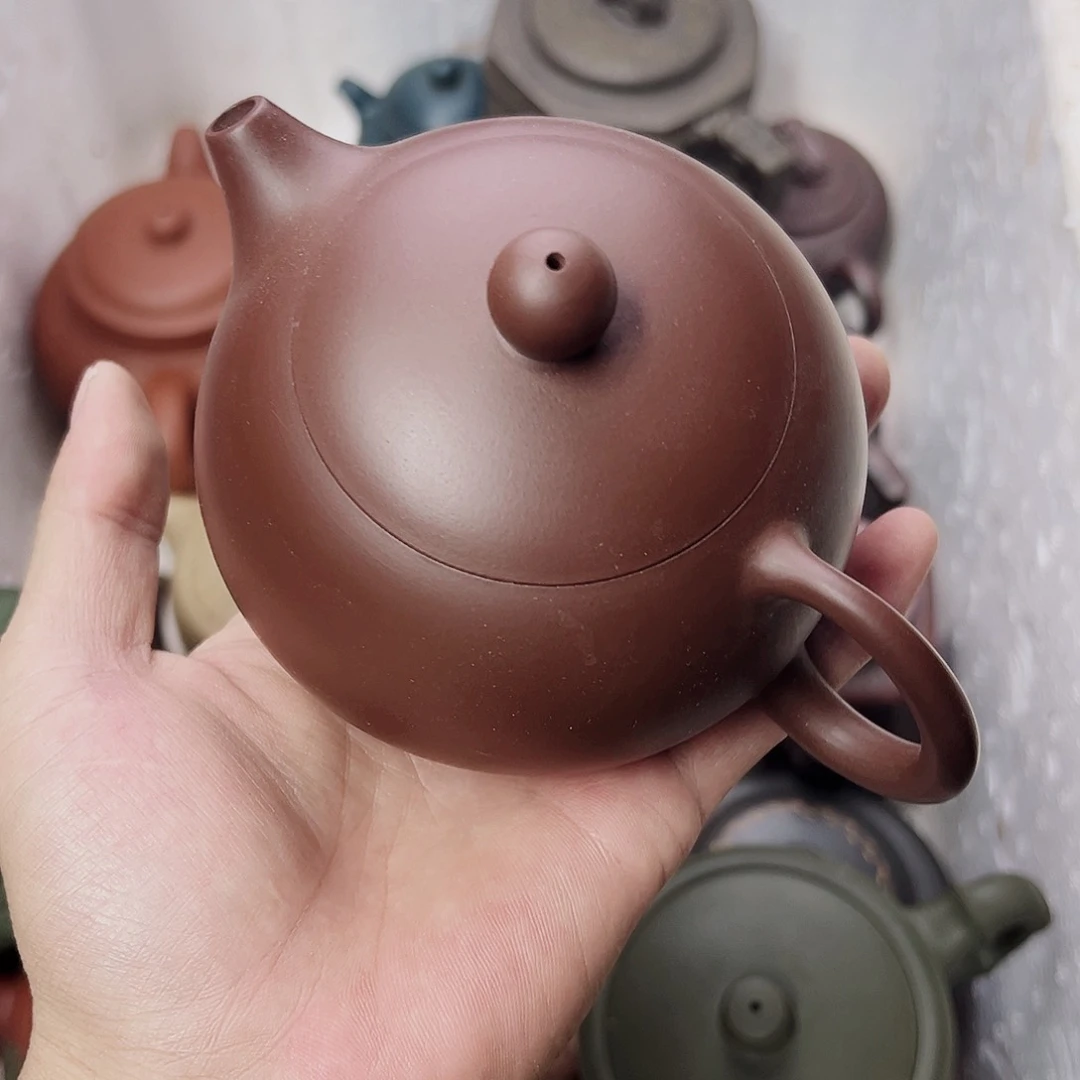 茶壶紫砂宜兴原矿紫砂壶200毫升96