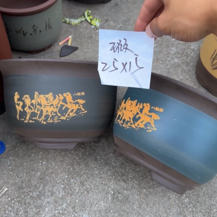 紫砂花盆特价商品