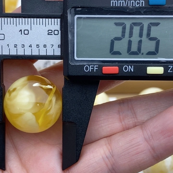 未镶嵌蜜蜡裸石蜜蜡圆珠
