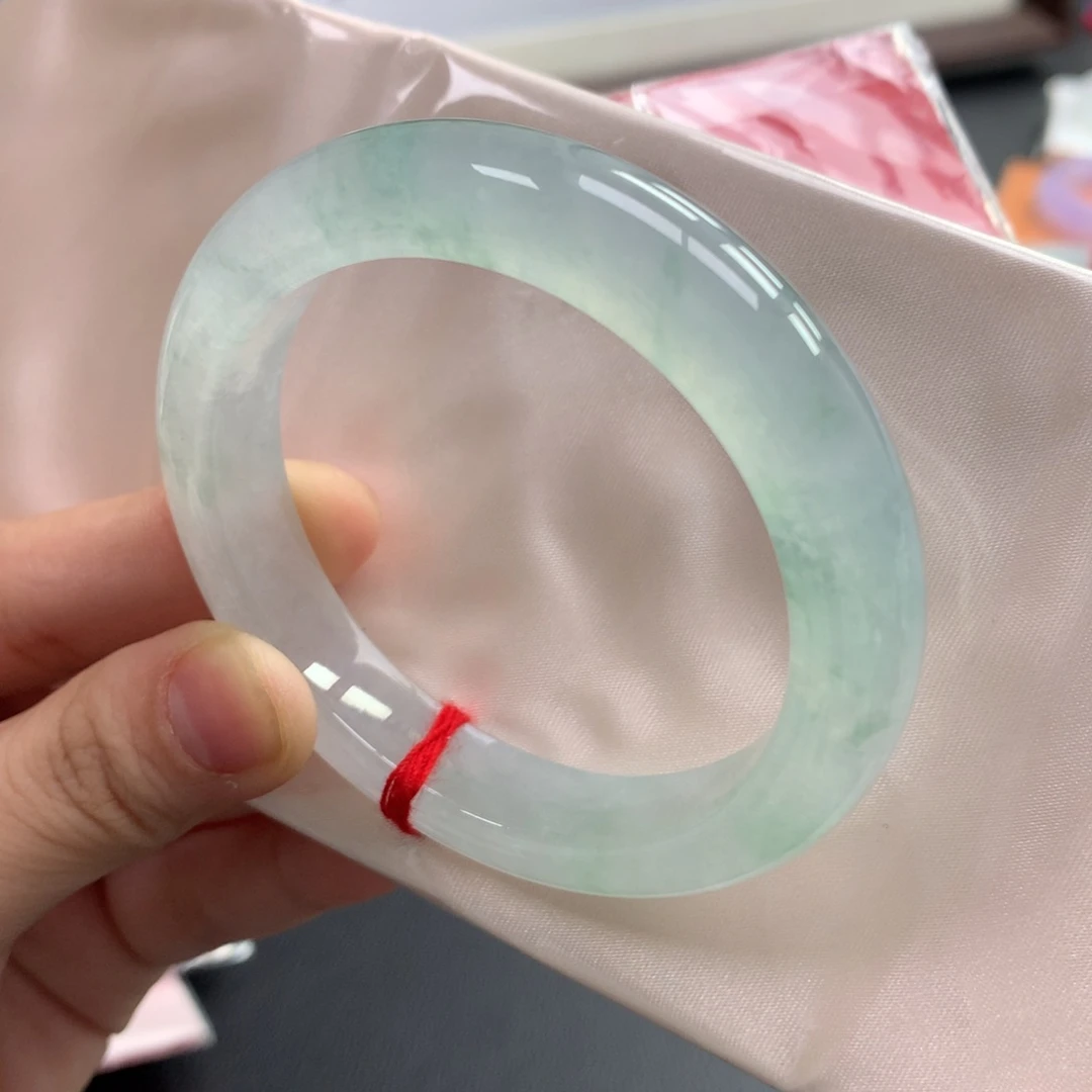 翡翠未镶嵌手镯17号