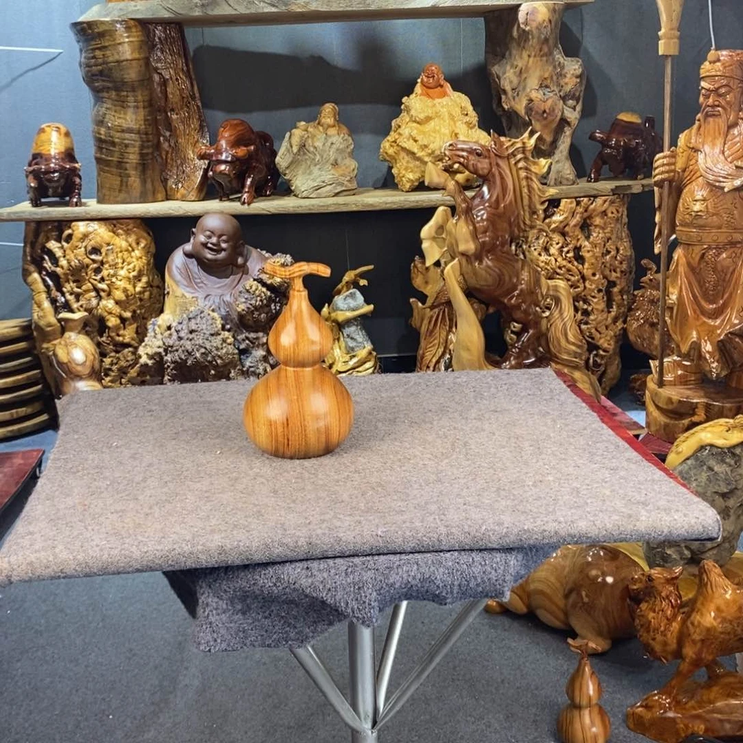 太***人木木雕摆件葫芦手工不退不换