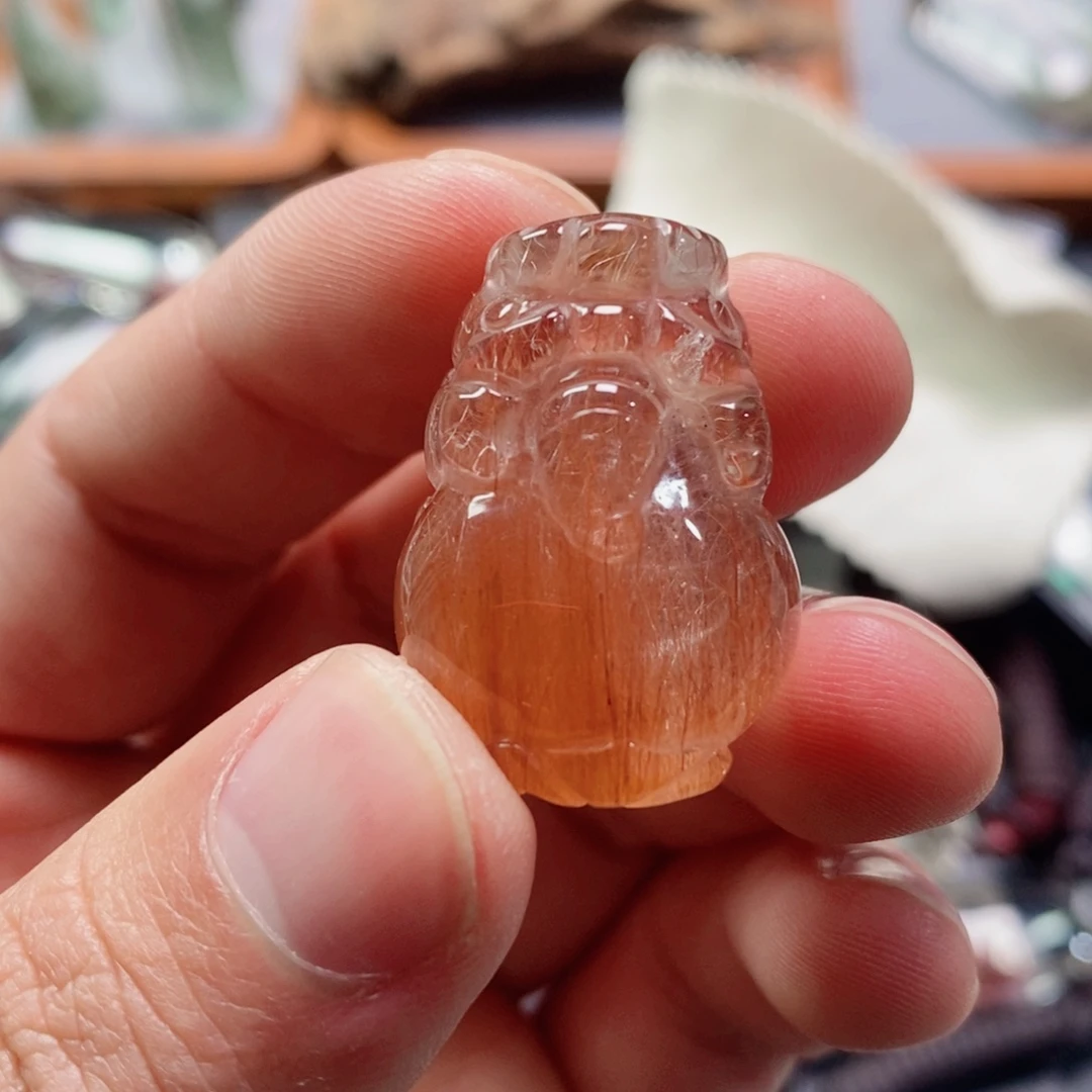 水晶未镶嵌吊坠(不含链)