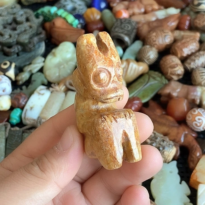 和田玉未镶嵌颈饰37