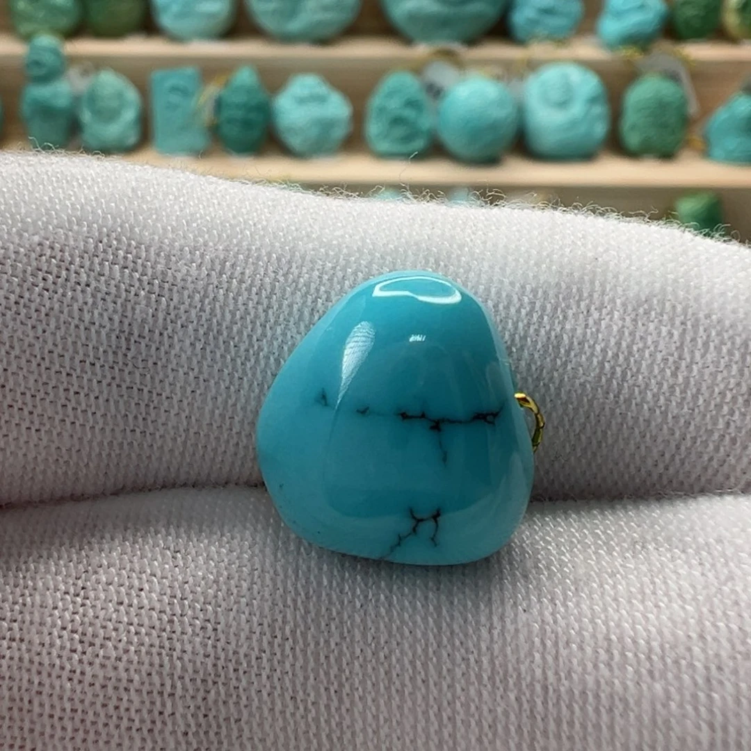 未镶嵌绿松石随形13mm