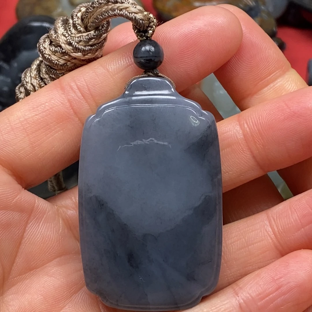 和田玉挂件未镶嵌张****荣