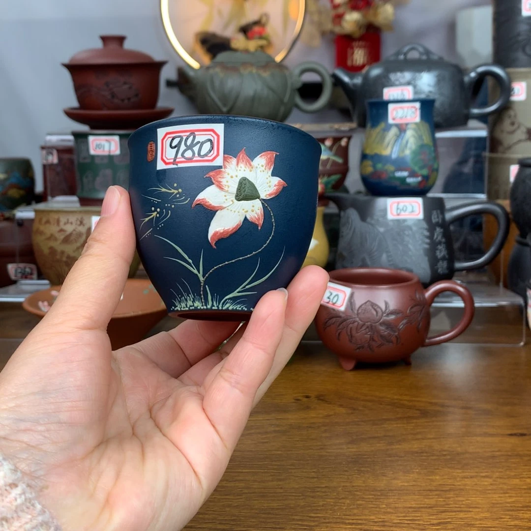 紫砂茶杯宜兴紫砂茶具