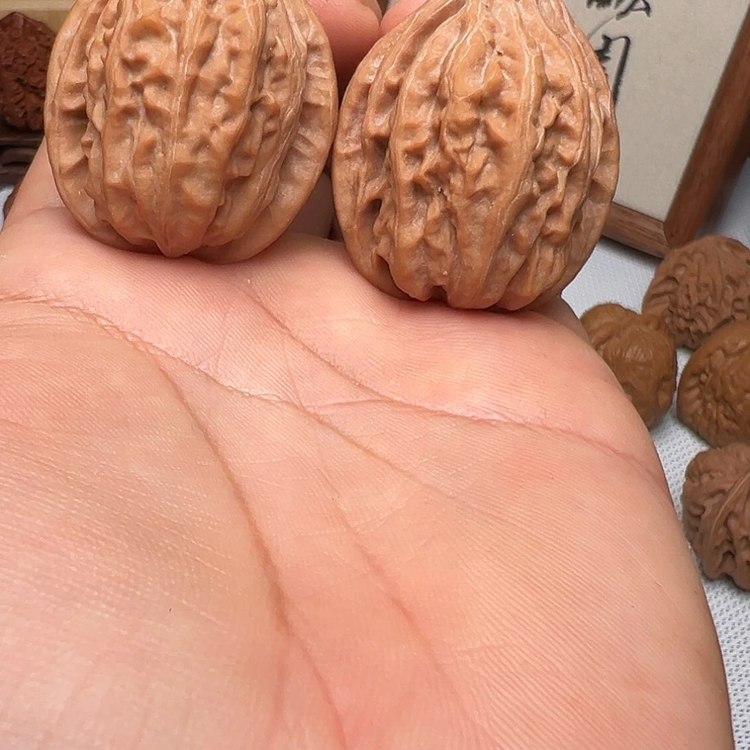 千***秋把件文玩核桃瓷瓶鸭嘴