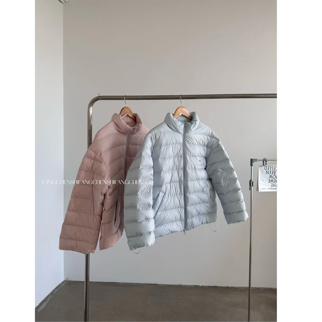 【咕噜】90绒羽绒服冬季白鸭绒时尚休闲百搭立领排骨羽绒服