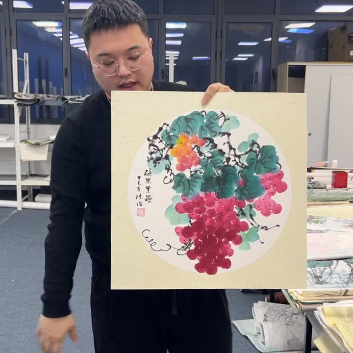 国画纯手绘字画国画宣纸