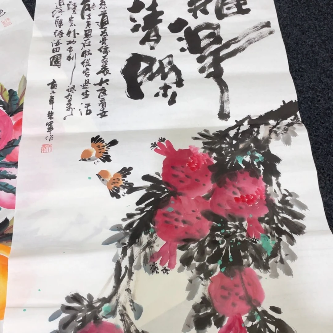 国画国画作品画心画画一张