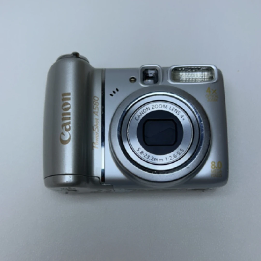 99新 Canon/佳能 A580 网红爆款冷白皮 清晰透白 自备2节5号电池