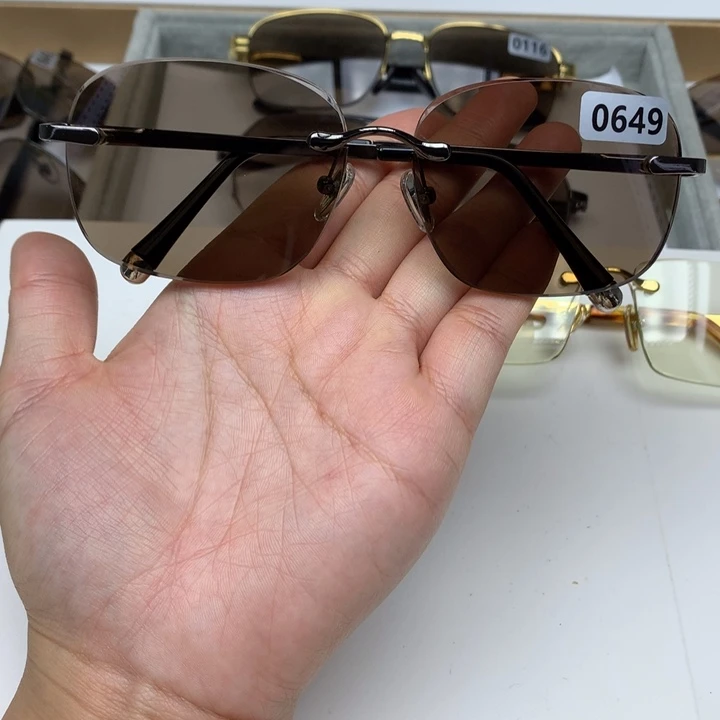 一体款无框茶水晶0649