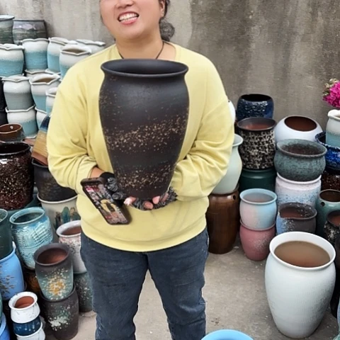 口20高31瑕疵一个盆子。