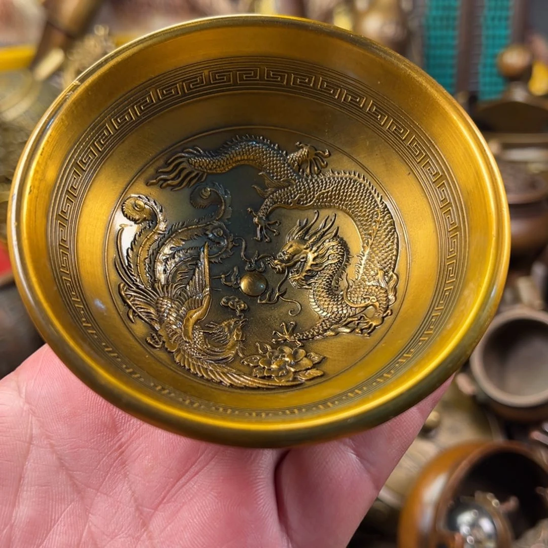 茶壶香炉铜器摆件