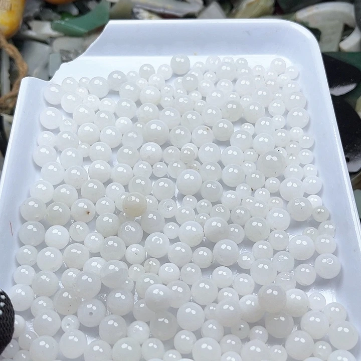 和田玉（糖玉）和田玉边角料9K金镶嵌