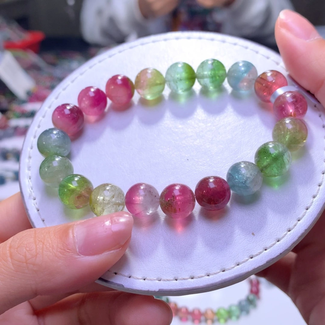 【闪购商品】未镶嵌手链碧玺10mm左右