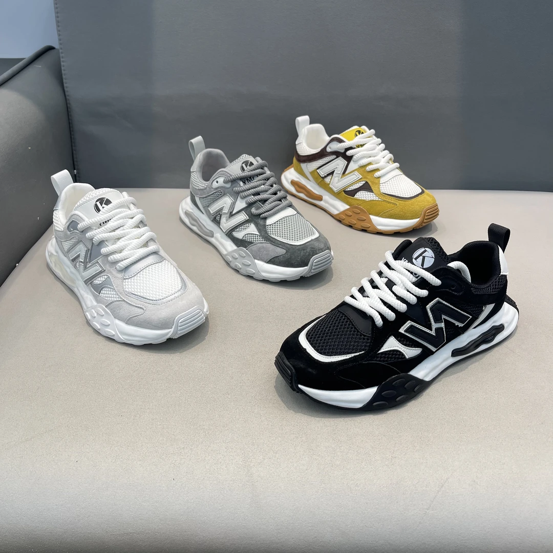 新琉利夏季网红爆款网面男鞋