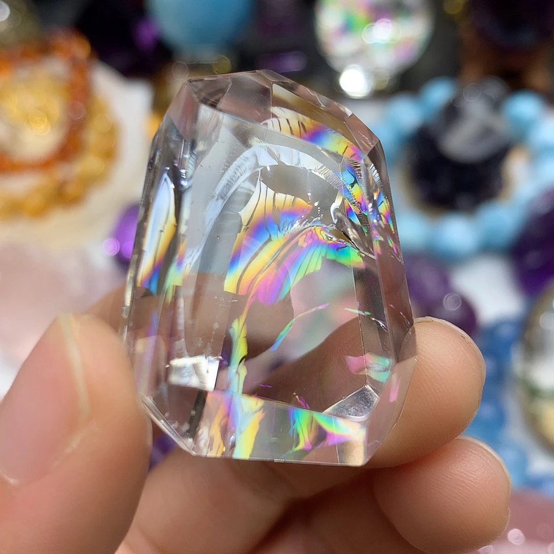 珠宝半成品水晶未镶嵌
