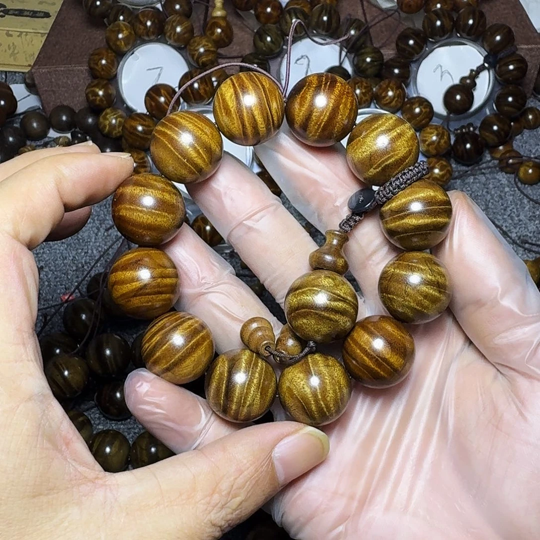 楠木（金丝楠）手串/手链水波