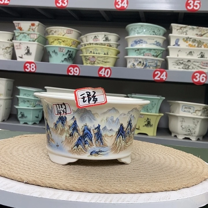 紫砂紫砂花盆5252