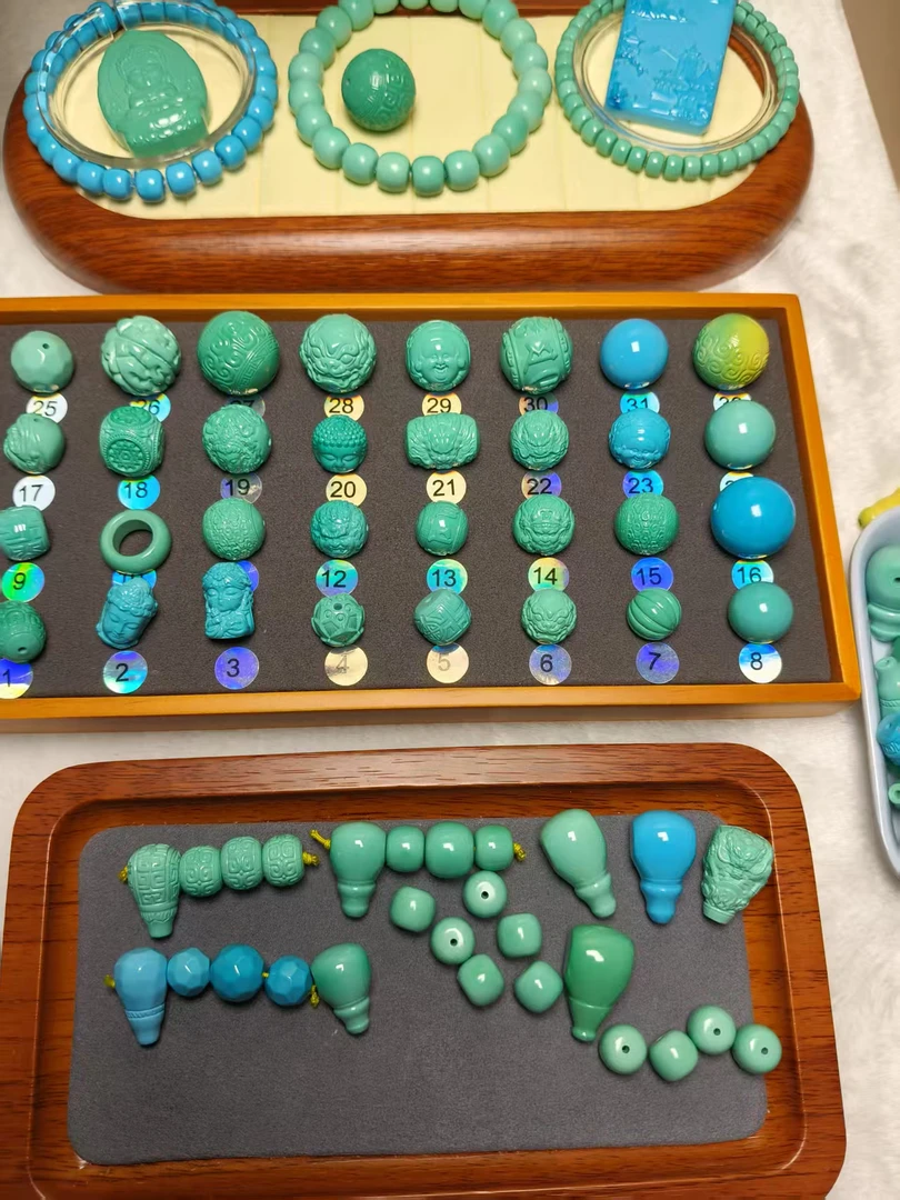 十堰原生态龙珠回纹三通财神串珠（多样性发货，直播间介绍为准)