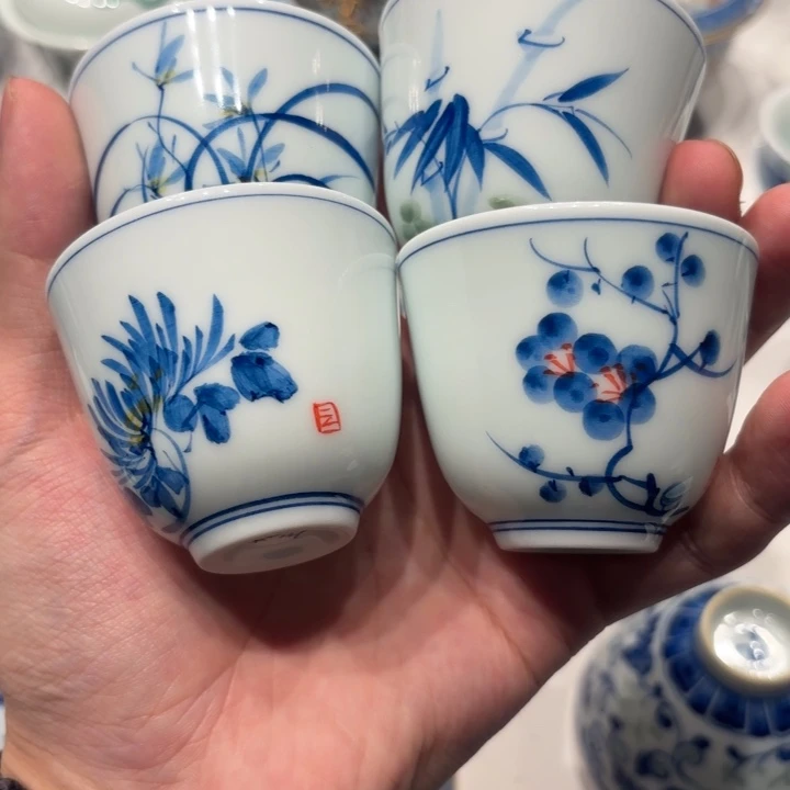 景德镇陶瓷杯子的