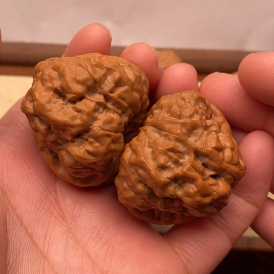 【闪购商品】把件文玩核桃大蹬腿的蛙边40左右