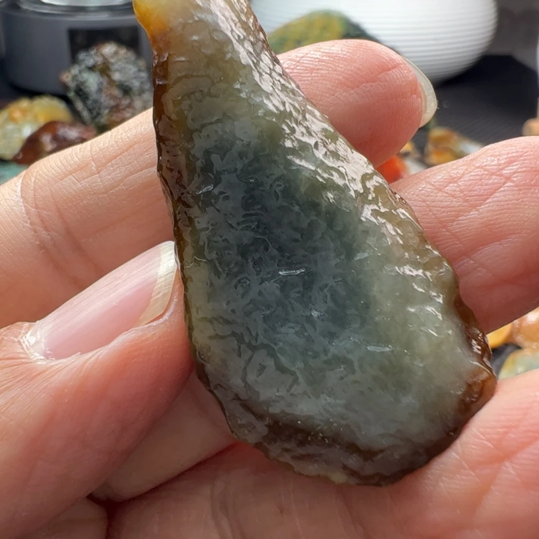 翡翠裸石缅甸翡翠