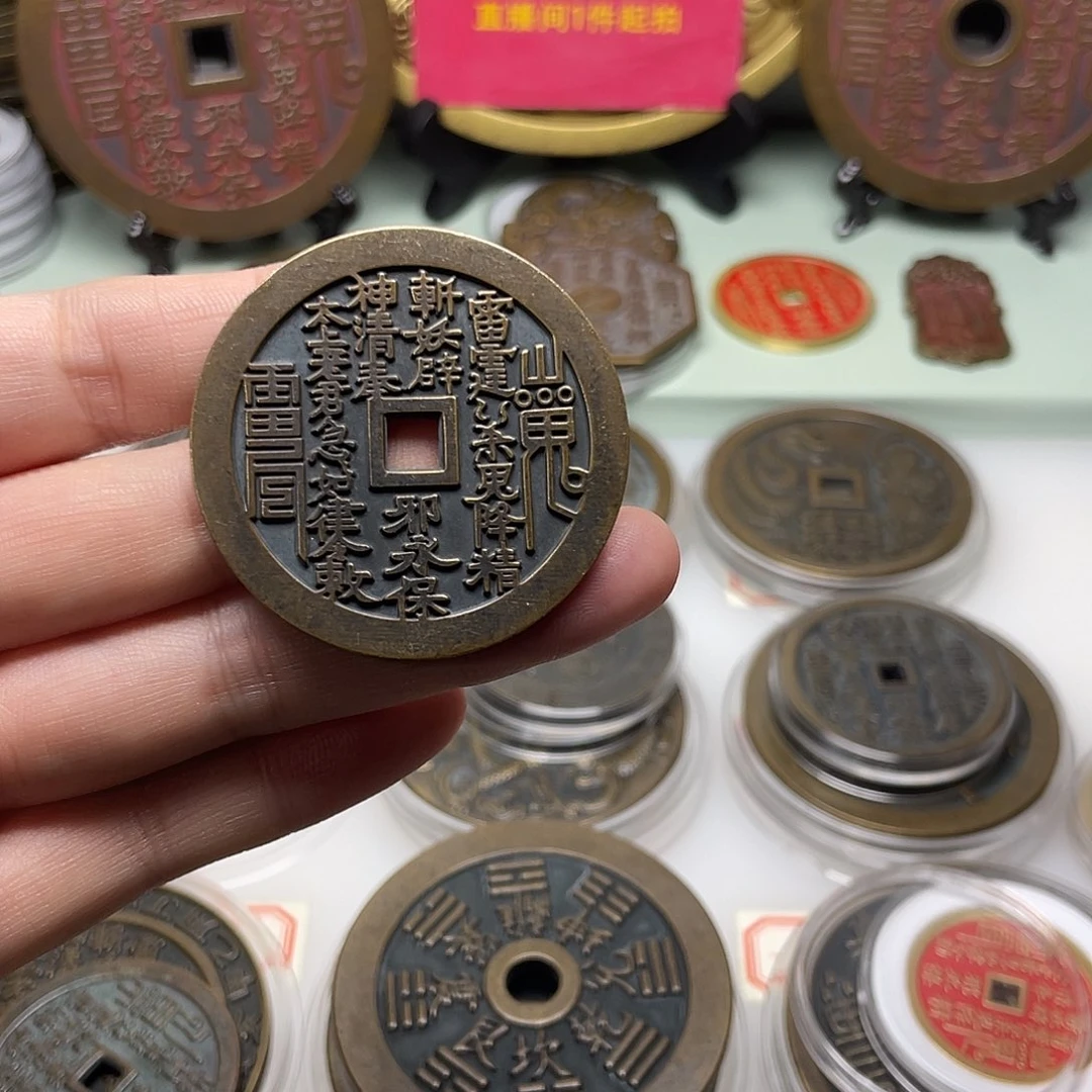 铜风磨铜材质，退役母钱（45mm)