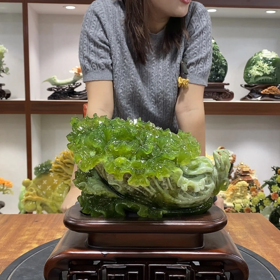 人***艺玉山水摆件 玄关摆件