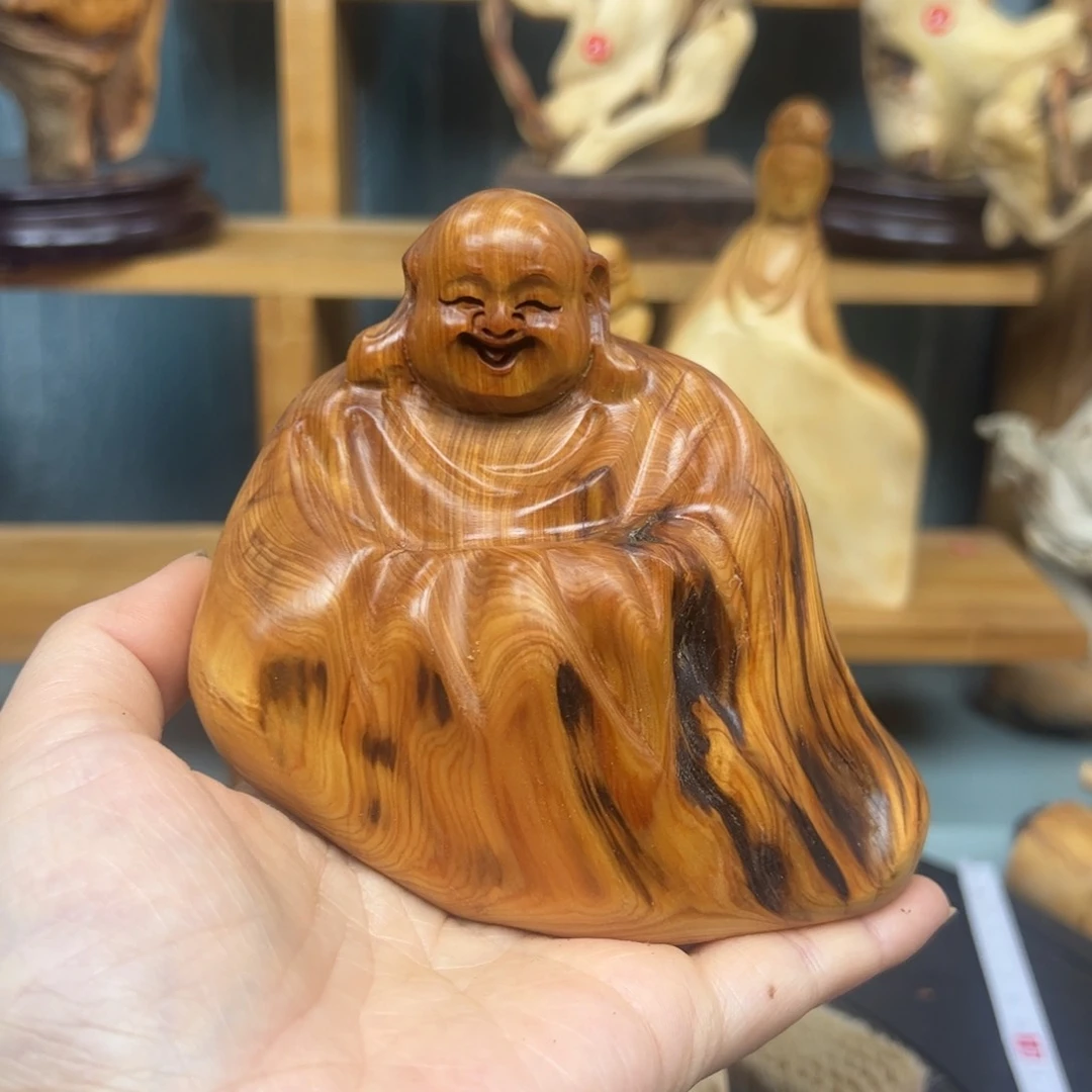 木朴*崖柏木摆件手把件
