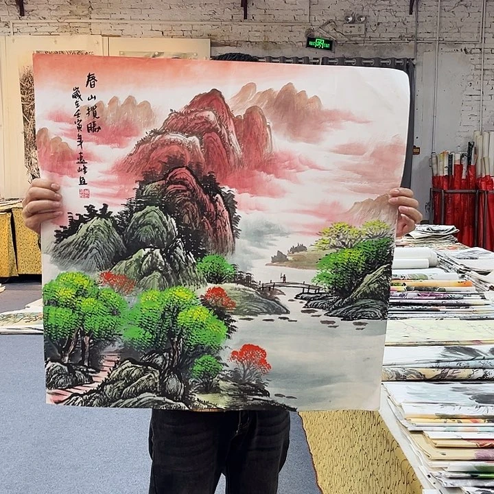 国画手绘图的设计风格