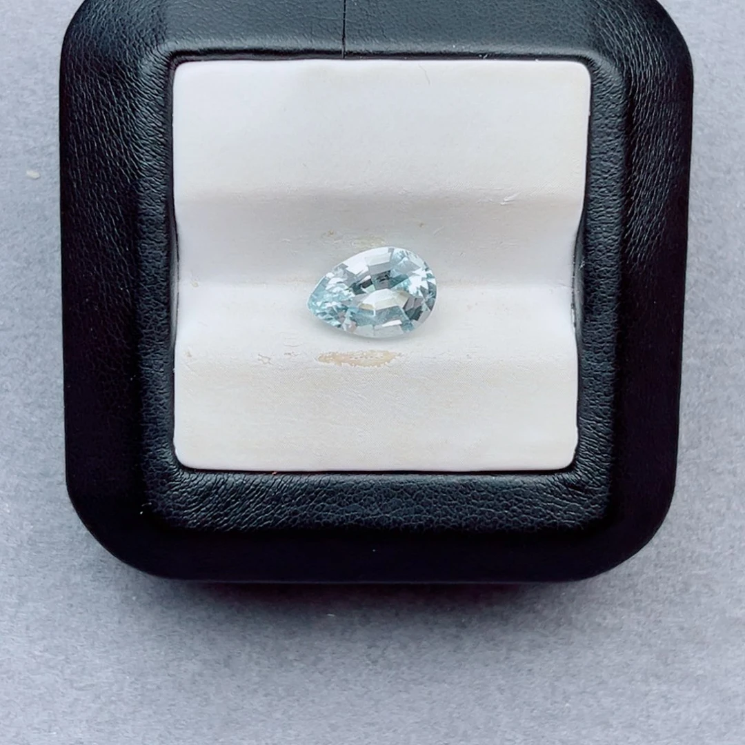 海蓝宝石裸石未镶嵌天然2.25CT