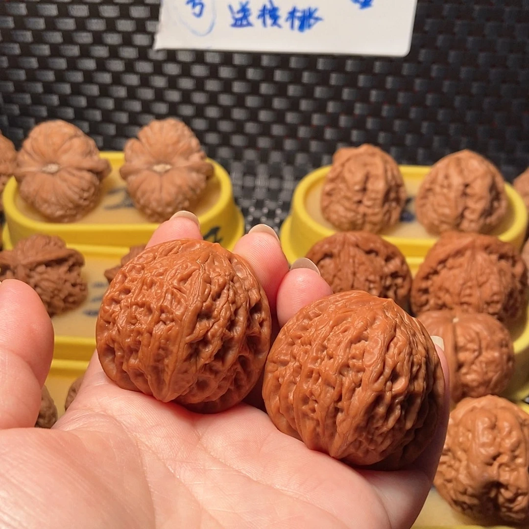 青***瓷文玩核桃吊坠铁锤1