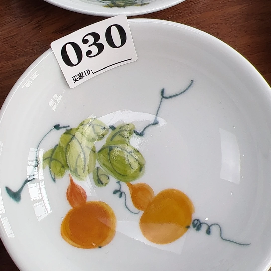 瓷片景德镇陶瓷手工手绘制作