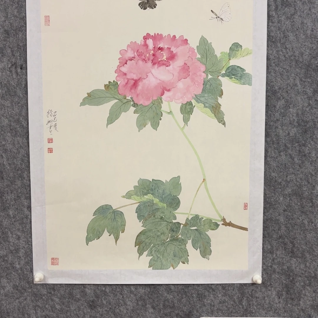 陋***铭国画杨老师花鸟作品