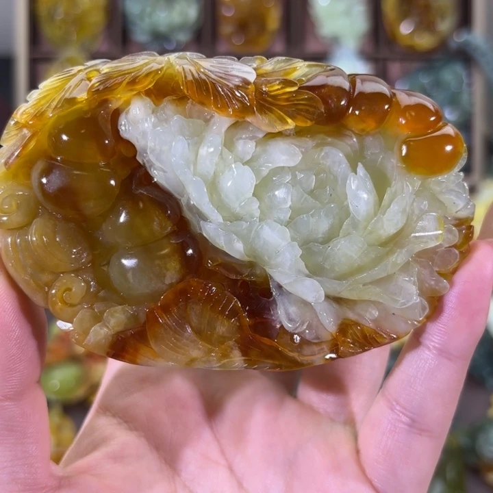 未镶嵌蛇纹石玉颈饰