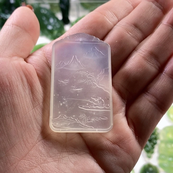 未镶嵌蛇纹石玉颈饰