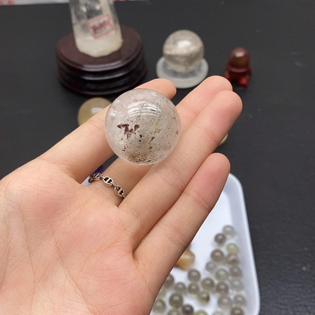 水晶珠宝半成品未镶嵌67水晶石