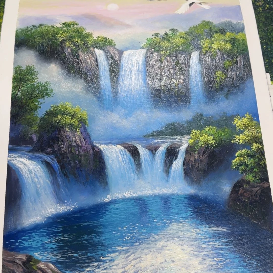 油画我也不知道为什么这么