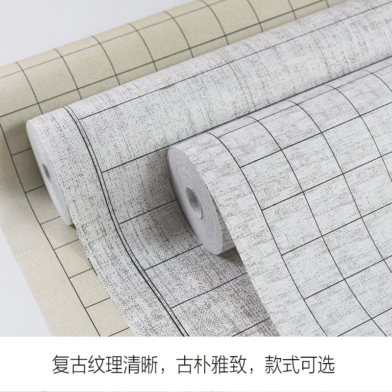 复古麻布纹绢纹竹编纹长卷宣纸半生半熟加厚不洇墨宣纸