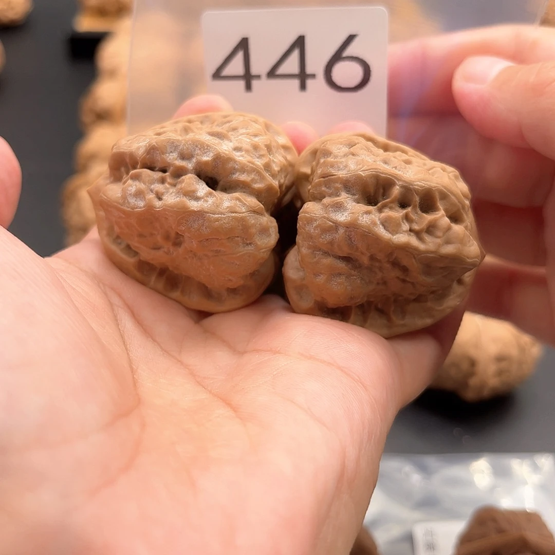 雯***啊把件文玩核桃蛙蛙精品40肚43