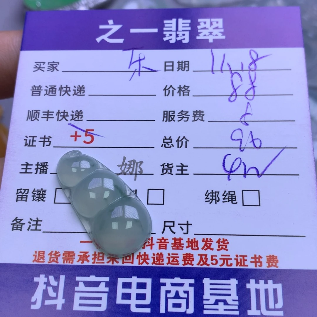 颈饰未镶嵌翡翠东****y