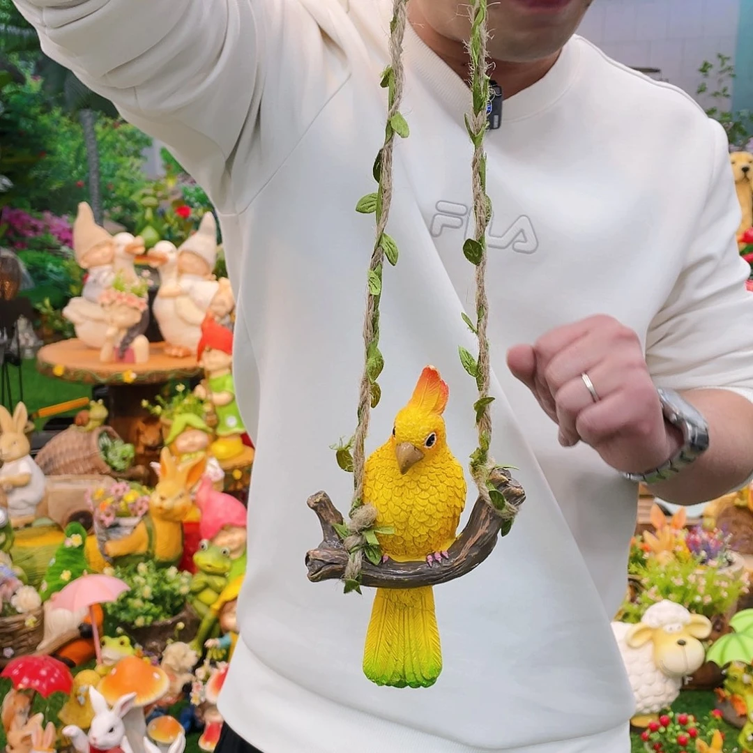 红陶花园庭院摆件